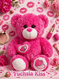 Fuchsia Kiss Teddy