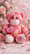 Rose Swirl Teddy