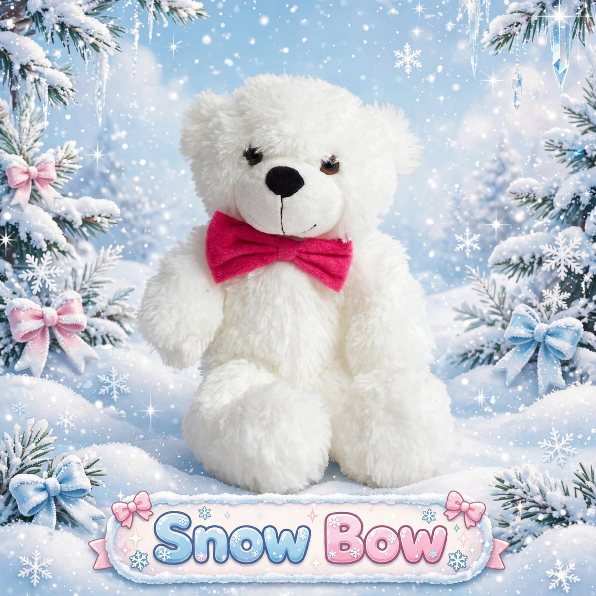 Snow Bow Teddy